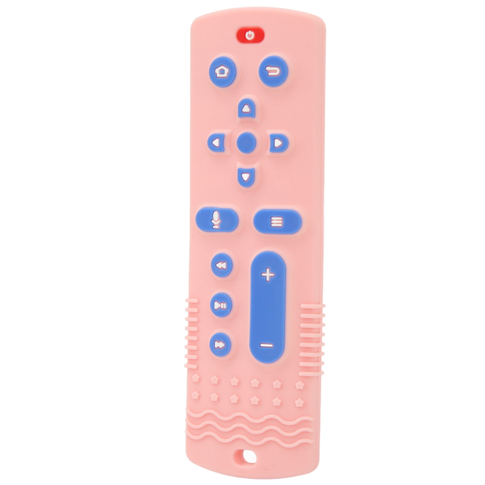 Silicone Toy TV Remote Control Shape Teething Toy Textured Buttons