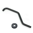 thumbnail image 4 of Multipurpose Stainless Steel Shower Arm Wall Mounted Matte Black Finish Convenient for Home and Hotel Bathrooms, 4 of 9