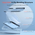 thumbnail image 4 of Get Ultimate Protection for iPhone 14 Plus with 5-in-1 Case: Slim Liquid Silicone Design, 2 Screen Protectors, 2 Camera Lens Protectors, and Anti-Scratch/Drop Protection, Sky Blue, 4 of 5