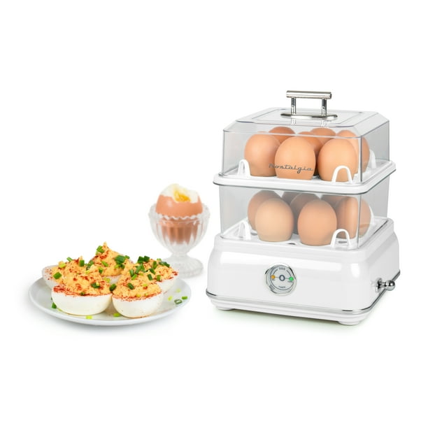 Nostalgia Classic Retro Premium 14 Capacity Electric Large HardBoiled