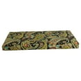 thumbnail image 5 of Blazing Needles 40-inch by 19-inch Patterned Outdoor Spun Polyester Loveseat Cushion, 5 of 5