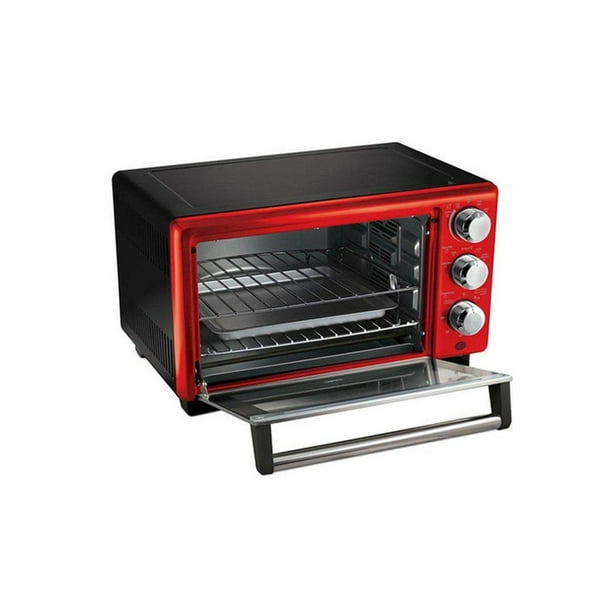 HORNO ELECTRICO 18LT ROJO OSTER TSSTTV7118R1MX Bodega Aurrera en