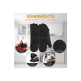 thumbnail image 2 of Guantes De Silicon Cocina/horno 6 Piezas Resistente Al Calor NEGRO, 2 of 4