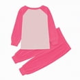 thumbnail image 4 of Gubotare Pajamas Girls Fall Winter Kids Pajamas for Girl Sleepwear Toddler Clothes 4T 5T (Pink,4-5 Years), 4 of 5