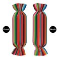thumbnail image 2 of Salouo Mexican Serape Blanket Stripes Pattern Cute Bolster Pillow,Cylindrical Pillow Long Pillow for Bed Round Side Pillow for Knee/Leg/Neck ,- Length 24.4" x 9.8" Diameter, 2 of 8