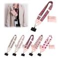 thumbnail image 4 of 1pcs Clip And Go Phone Strap with Zipper Pouch,Crossbody Adjustable Chain Lanyard with PU Leather Wallet for All Phones, 4 of 8