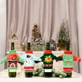 thumbnail image 2 of Christmas Wine Bottle Knitted Ugly Sweater Covers ,Bottle Cover Exquisite Wear Resistant Knitted Fabric Merry Christmas Lovely Wine Bottle Sweater for Home, 2 of 8