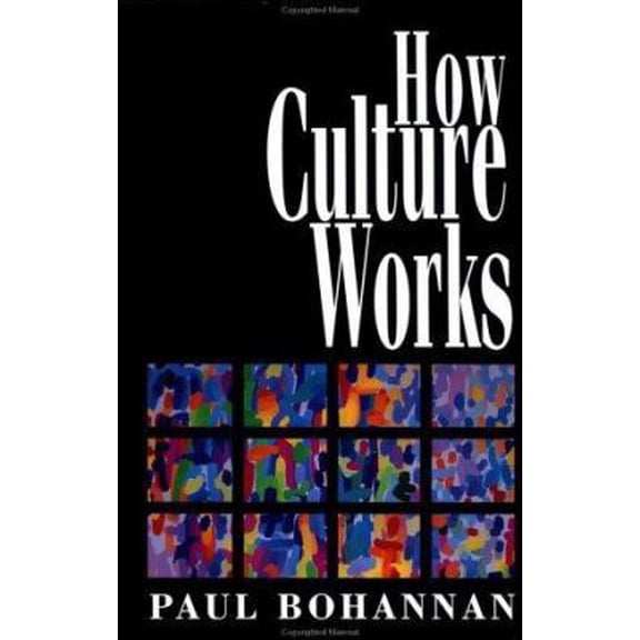 Pre-Owned How Culture Works (Hardcover) 0029045053 9780029045053
