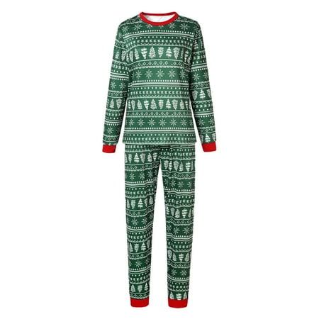 

Nomeni Christmas Pajamas Set Family Pajamas Pants Christmas Family Mommy Blouse Women Loungewear Sleepwear And Matching Print Pajamas