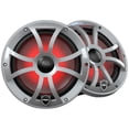 thumbnail image 1 of Bocinas Coaxiales Marinas Wet Sounds REVO 8 XS-S 300 Watts 8 Pulgadas 4 Ohms Color Plata Wet Sounds REVO8XSS, 1 of 7