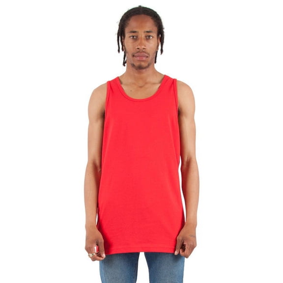 Adult 6 oz., Active Tank Top - RED - 2XL