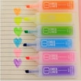 thumbnail image 3 of Hobby stationery large capacity 6 color highlighter creative style cute writing tools, 3 of 4