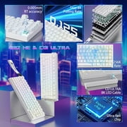 ATTACK SHARK R82 HE Wired 75% Gaming Keyboard with C05ULTRA LED Cable