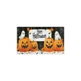 thumbnail image 2 of Halloween Kitchen Rug Set Of 2 Non Slip Kitchen Mats for Floor,Cute Ghost Pumpkin Welcome Halloween Kitchen Rugs and Mats for Bathroom,Room Cook (47x17+30x17 Inches), 2 of 7