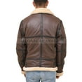 thumbnail image 2 of Men's B3 Bomber GENUINE Leather Jacket..... BRAND NEW, 2 of 7
