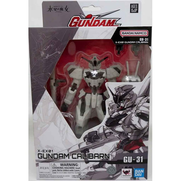 Gundam Universe Mobile Suit Gundam The Witch from Mercury 6 Inch Action Figure - X-EX01 Gundam Calibarn GU-31