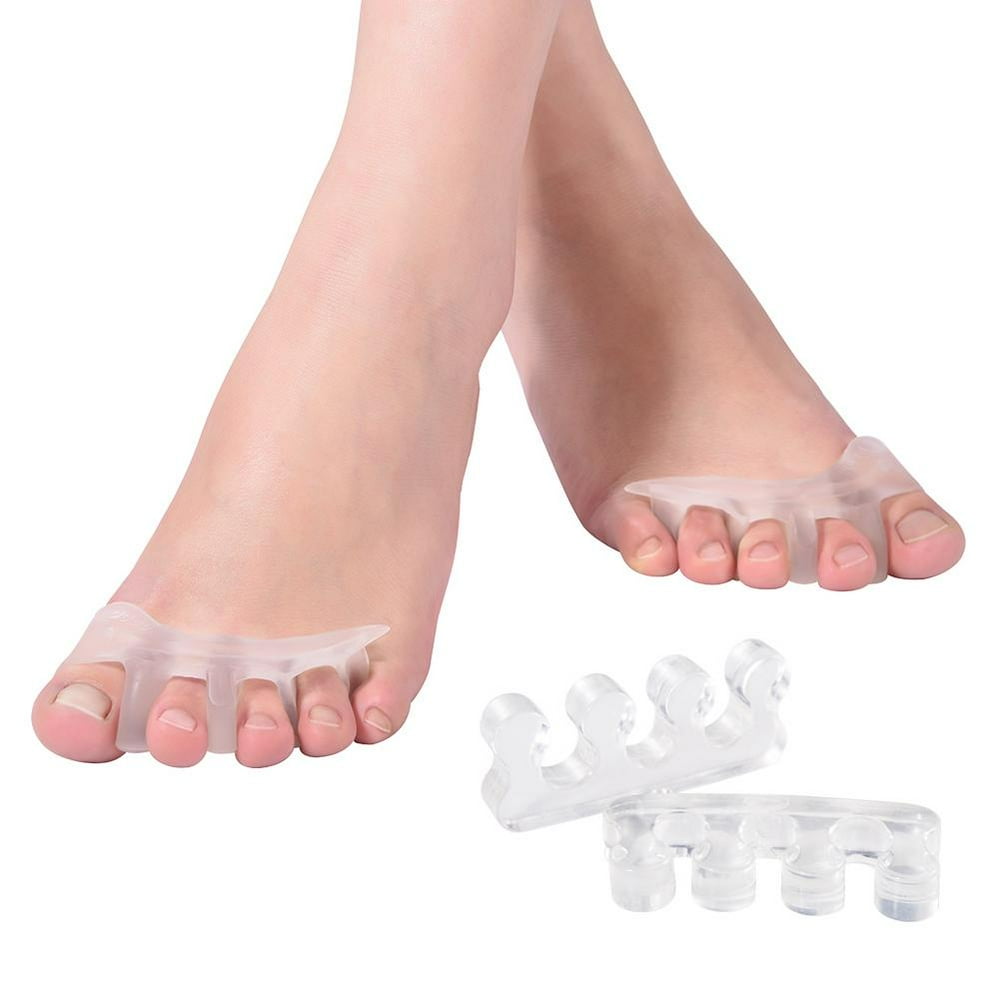 WALFRONT Women & Men Gel Toe Separators Orthotics Stretchers Align Correct Overlapping Hammer