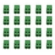 thumbnail image 2 of 20pcs Tornillo de montaje en PCB del Bloque de terminales enchufable 5.08MM 10A shamjiam Bloque de terminales, 2 of 6