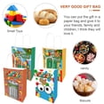 thumbnail image 4 of 16Pcs Red Brick Wall Street Party Gift Bags,Cartoon Theme Party Supplies, 4 of 7