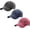 Black+Blue+Burgundy, variant on 3 Pack Men Womens Baseball Cap Plain Retro Adjustable Baseball Cap Washed Cotton Dad Hats