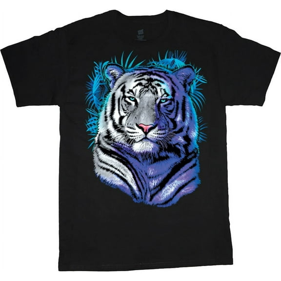 Majestic White Bengel Tiger T-shirt Mens Graphic Tees