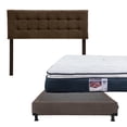 thumbnail image 1 of Colchón Matrimonial + Box Bless + Cabecera Catania Spring Air Dicasa Monaco, 1 of 8