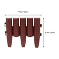 thumbnail image 3 of Weiweiguan 4Pcs Outdoor Fence Decors Plastic Small Fence Simple Garden Scene Adornment, 3 of 7