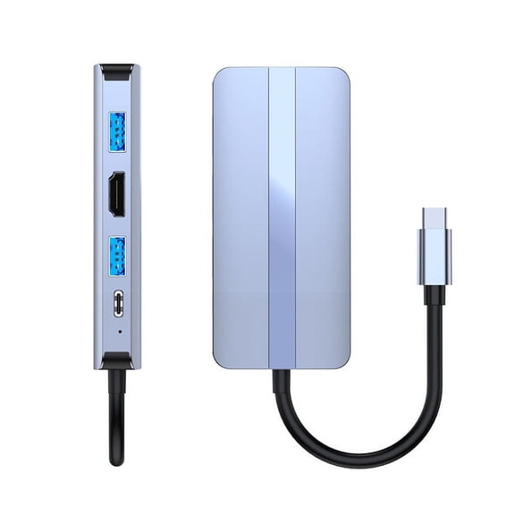 Five-in-one Docking Station Typec To Hdmi Converter For Apple Notebook Docking Station