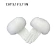 thumbnail image 3 of Minnieouse 1 par de guantes de cuero para mantener el calor de invierno para mujer, guantes de calentamiento elásticos de cuero portátiles, accesorio de guantes y mitones Tipo 4 Minnieouse AP013119-04, 3 of 6
