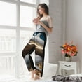 thumbnail image 5 of Salouo Coral Fish Dolphin Print Women's Pajama Pants Casual Loose Sweatpants PJs Flowy Pants Drawstring Palazzo for Women Wide Leg Pants Lounge Pajama -XX-Large, 5 of 8