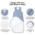 thumbnail image 3 of Saco de dormir para bebé Okayinn Bamboo Rayon Soft 1.0 Tog, 3 of 7