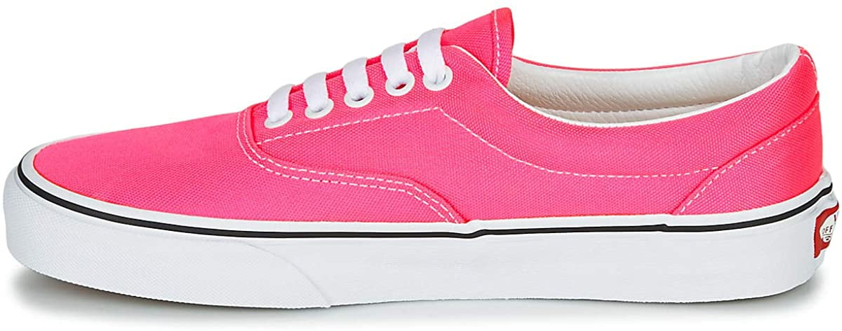 pink vans lace up