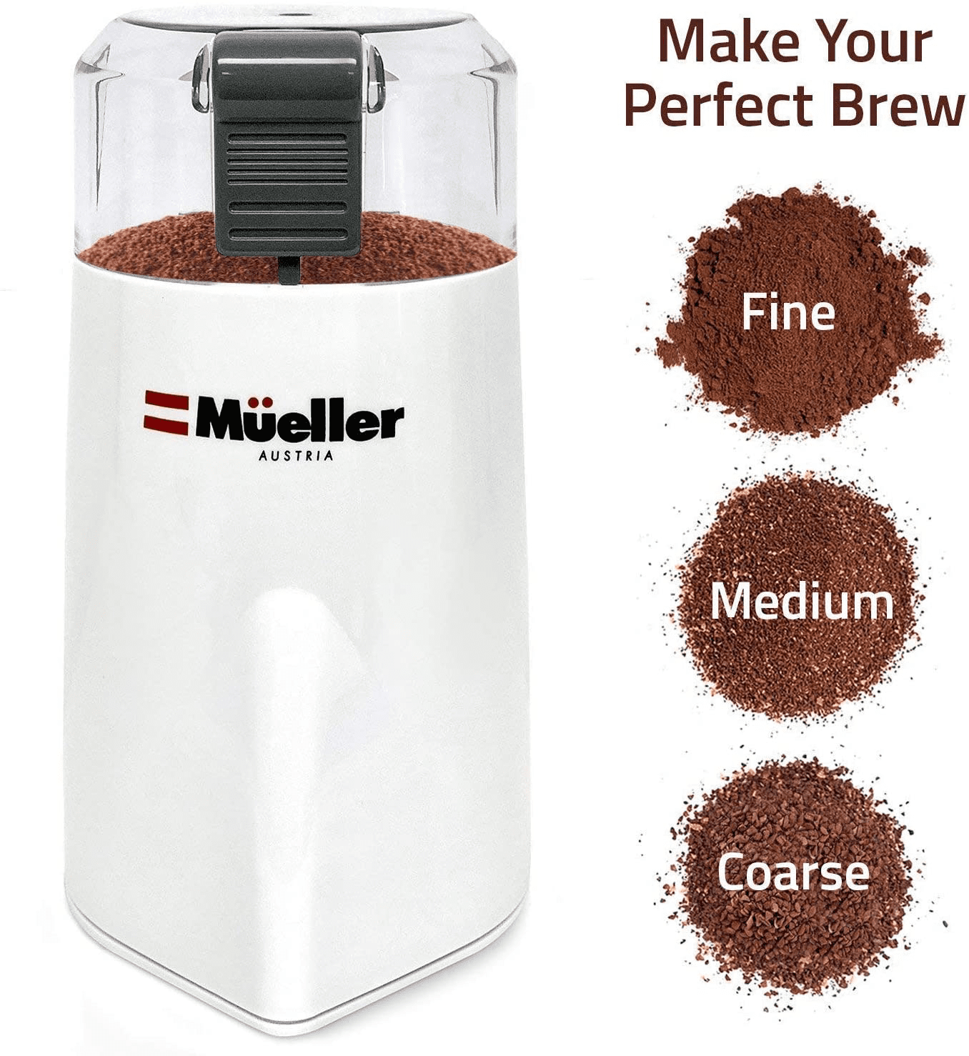 mueller austria hypergrind precision electric coffee grinder