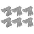 thumbnail image 1 of Unique Bargains Calcetines de Compresión Antideslizantes Gris 6 Pares, 1 of 1