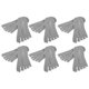 thumbnail image 1 of Unique Bargains Calcetines de Compresión Antideslizantes Gris 6 Pares, 1 of 1