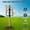 black, variant on T Post Driver with Handles, Heavy Duty Fence Post Driver Post Pounder for T-Posts, U Channel, Metal Post and Sign Post Pole Driver Tool