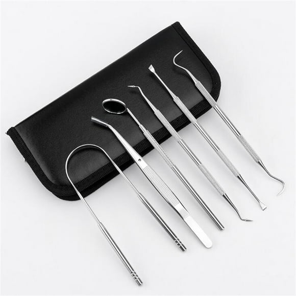 Iumwxz Stainless Steel Tools 6 Piece Kit Scraper Probe