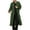 Army Green, variant on GaThRRgYP Women's Lightweight Open Front Cardigan,Women Long Sleeve Cardigan Coat Tops Suit Cover Fashion Solid Color Smock Navy S