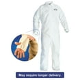 thumbnail image 3 of KleenGuard* A40 Breathable Back Coverall with Thumb Hole, White/Blue, 2X-Large, 25 per Carton, 3 of 3