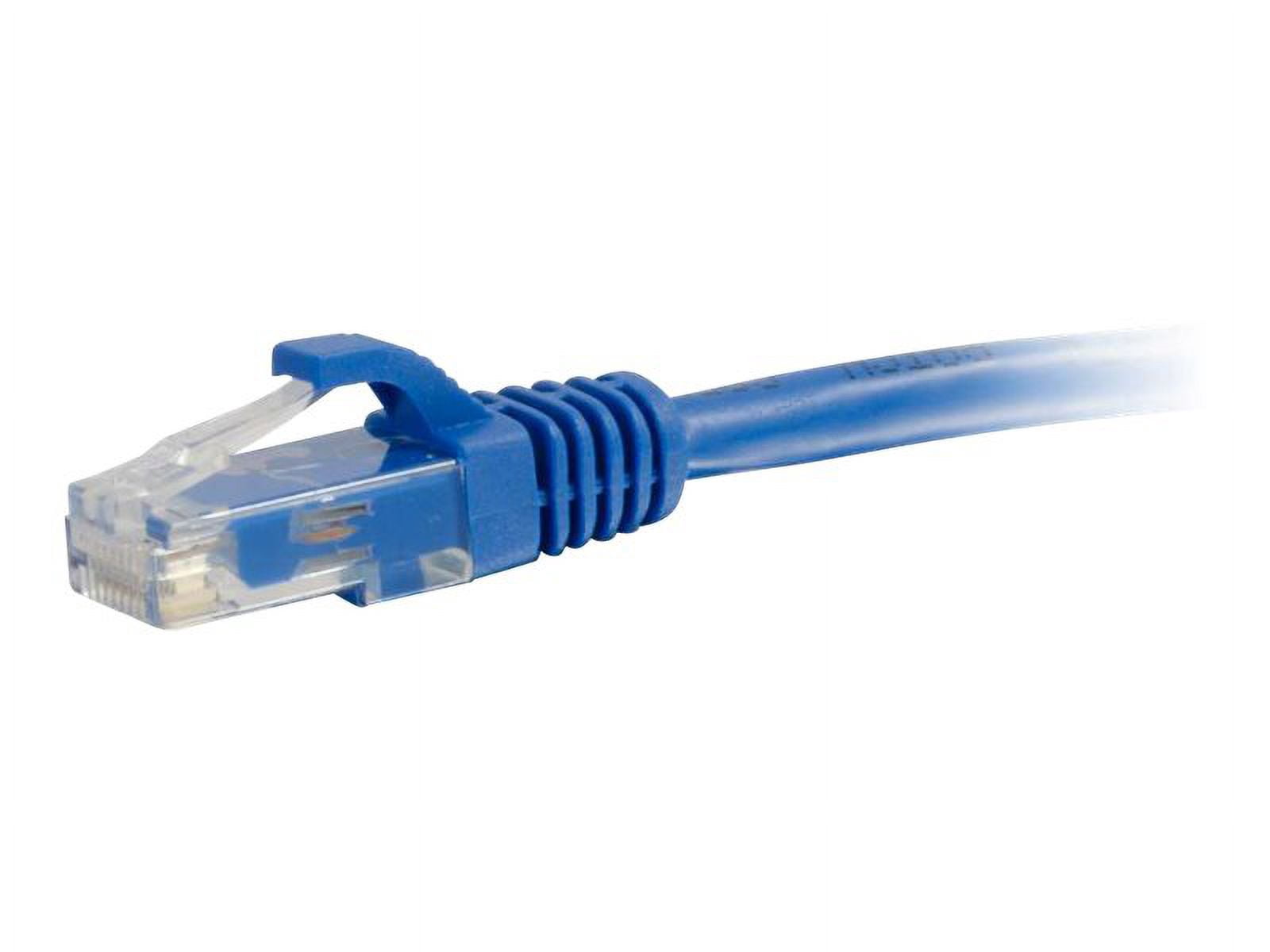 C2G 15ft Cat6 Snagless Unshielded (UTP) Network Patch Ethernet Cable - Blue - patch cable - 15 ft - blue