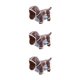 thumbnail image 1 of Greeniant Chubasquero impermeable para mascotas para cachorros - Hebillas de doble Chaqueta de ropa transparente de secado rápido Marco blanco L Type1 NO1, 1 of 6
