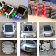 thumbnail image 3 of 1PCS Solar Horseshoe Road Stud Light - Blanco - Siempre encendido MFZFUKR CPB-US-DYP702-3, 3 of 5