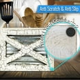 thumbnail image 5 of Rustic Utensill Holder Wooden Kitchen Farmhouse Utensil Holder For Countertop White, 5 of 7
