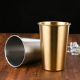 thumbnail image 6 of Stainless Steel Beer Cup Drinking Mug For Camping Party Coffee Whisky, 6 of 6