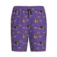 thumbnail image 4 of Wukai German Shepherd Dog Men’s Short Pajama Pants With Pockets Soft Sleep Pj Shorts for Men-3X-Large, 4 of 6