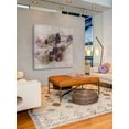 thumbnail image 3 of "Purple Flowers 2" Painting Print on Wrapped Canvas, 3 of 6