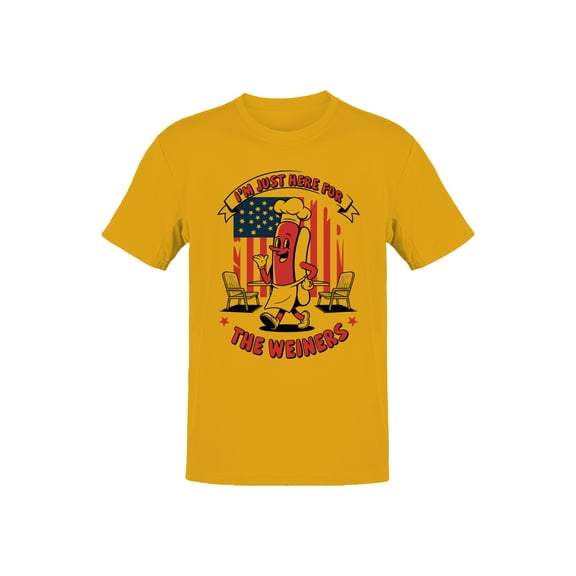 Fun Hot Dog BBQ Men's T-shirt