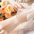 thumbnail image 2 of 8.2 Inch Initial Bracelets for Women Letter A-Z Initial Bracelet - Heart Initial Bracelets for Women Letter Initial Heart Bracelets - For Daily Styling & Gift, 2 of 4