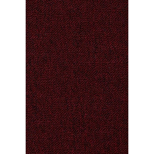 Color World Collection Pet Friendly Indoor Outdoor Area Rugs Burgundy