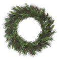 thumbnail image 1 of 30 in. Nulato Mixed Green Pine Wreath with 150 Tips Light, 1 of 1